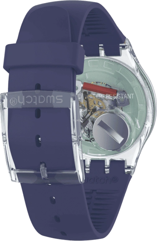 Swatch,Originals 41mm,41mm,Plastic,Purple,SUOK712