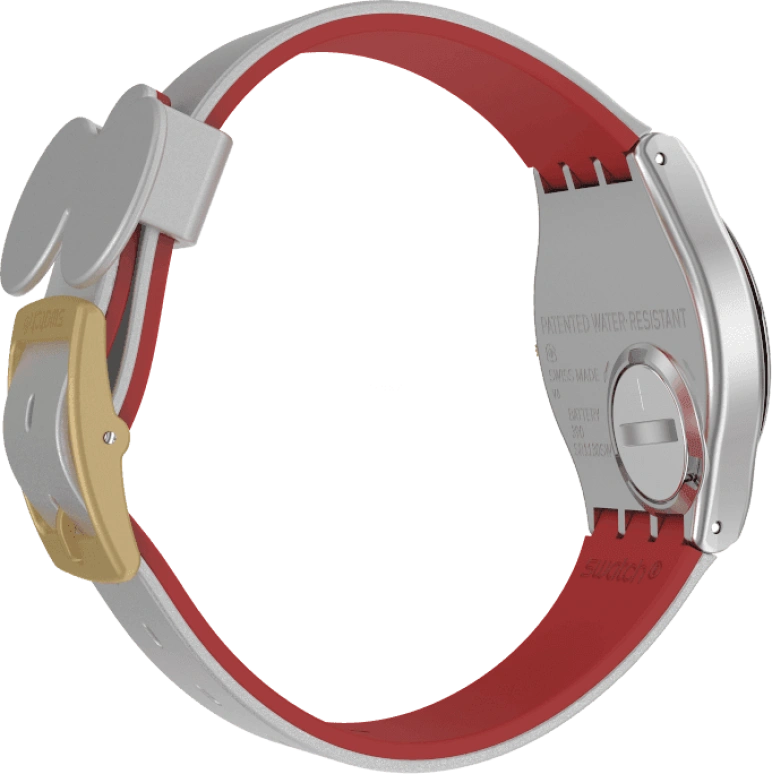 Swatch,Originals 34mm,34mm,Plastic,Sapphire,Crystal Glass,GZ327