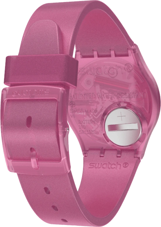 Swatch,Originals 34mm,34mm,Pink,Open,GP170