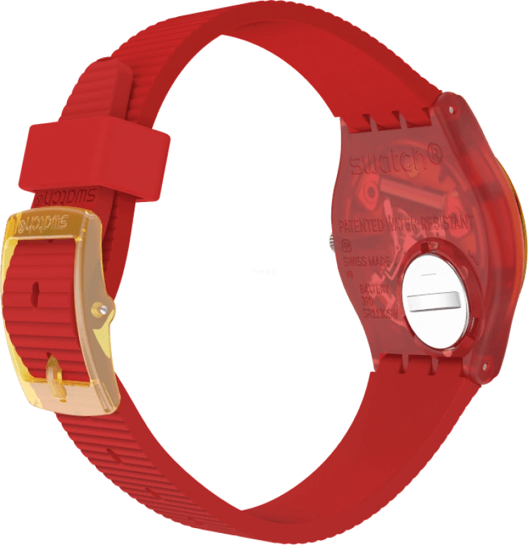 Swatch,Originals 34mm,34mm,Plastic,Open,GR185