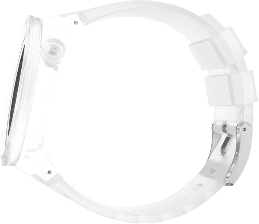 Swatch,CLEAR 47mm,47mm,Open,SB01K100