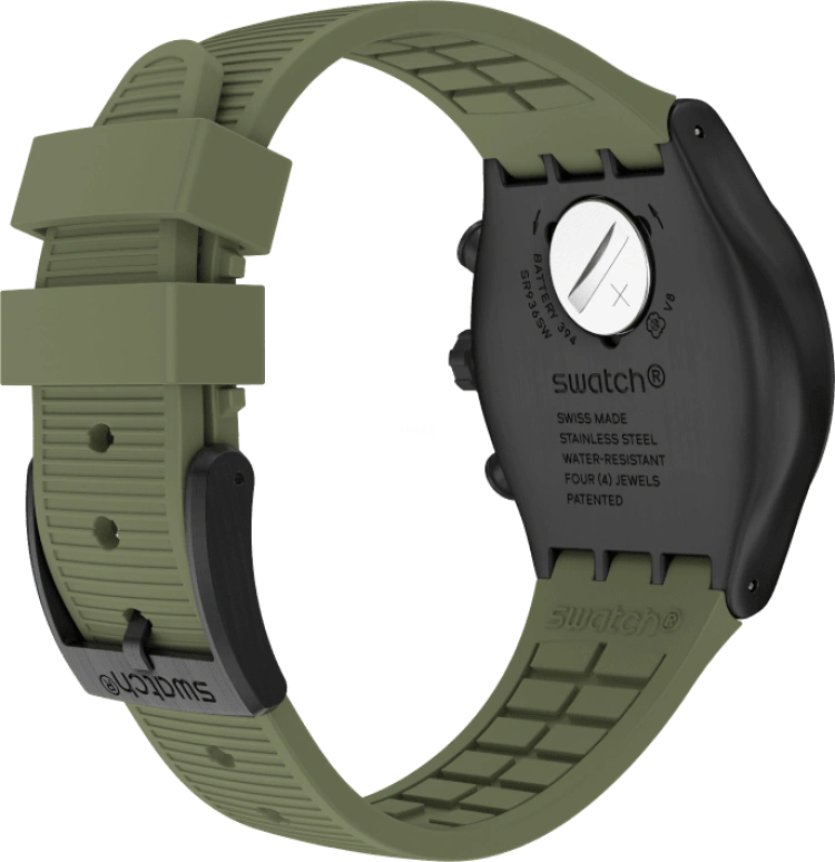 Swatch,IRONY 43x49mm,43x49mm,Green,YVB411