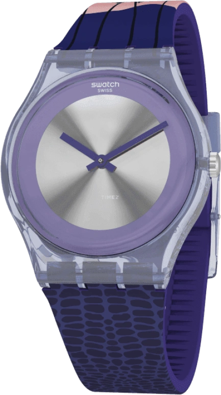 Swatch,Originals 39.20mm,39.20mm,Plastic,Grey,Quartz,GZ328