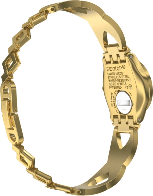Swatch,IRONY 25mm,25mm,Gold,YSG164G