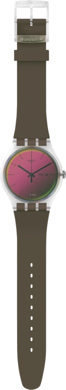 Swatch,Originals 41mm,41mm,Plastic,Pink,Quartz,Sapphire,Crystal Glass,Round,SUOK714