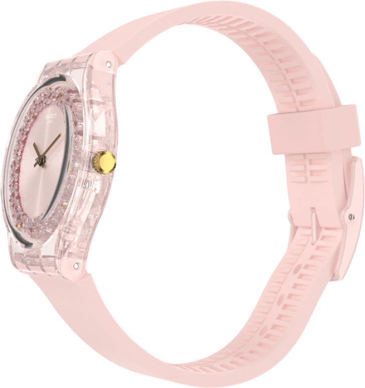 Swatch,Originals 34mm,34mm,Plastic,Pink,GP164