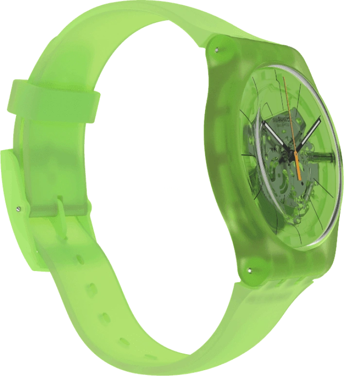 Swatch,Originals 41x47.40mm,41x47.40mm,Plastic,Green,SUOG118