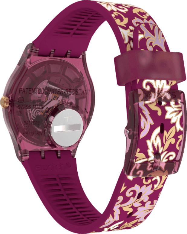 Swatch,Special Edition 34mm,34mm,Purple Red,Red,GR179