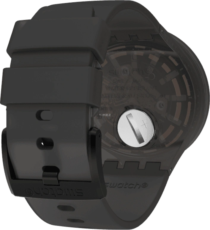 Swatch,THE BOLD 47mm,47mm,Plastic,Coffee,Brown,SO27B115