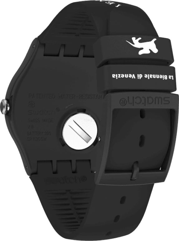 Swatch,Originals 41mm,41mm,Plastic,Black,SUOB720R