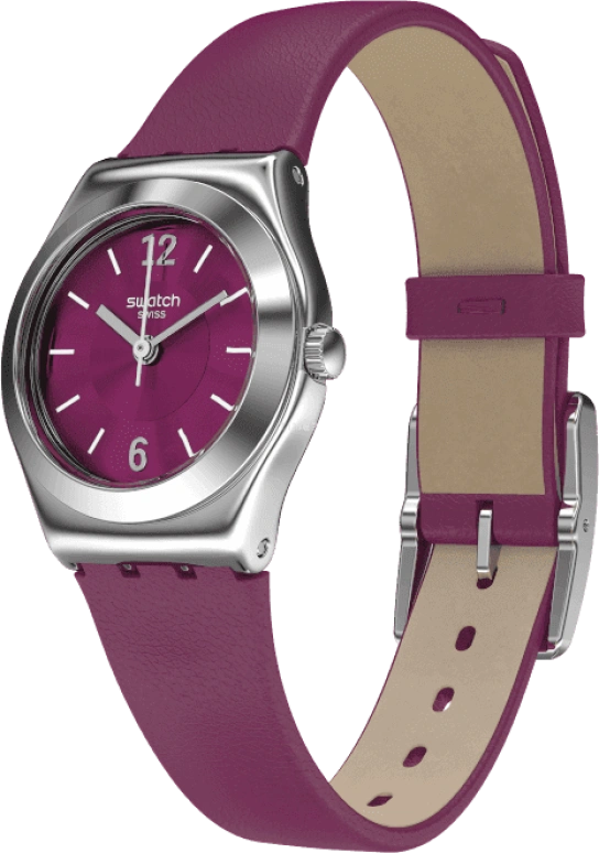 Swatch,IRONY 25mm,25mm,Red,Sapphire,Crystal Glass,YSS330