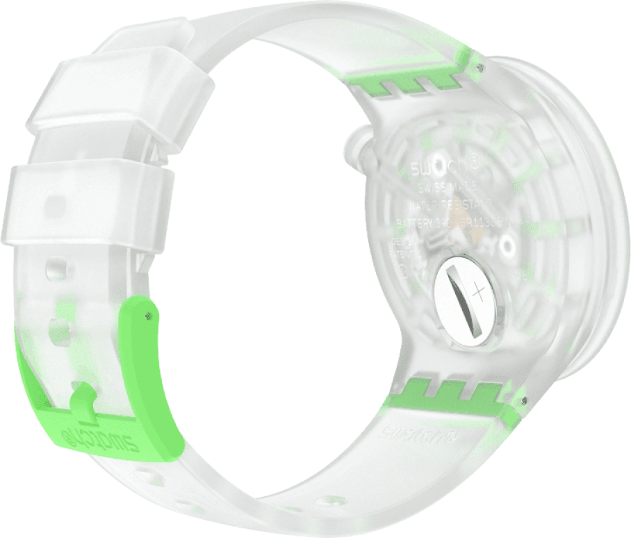 Swatch,THE BOLD 47mm,47mm,Plastic,White,SO27E104