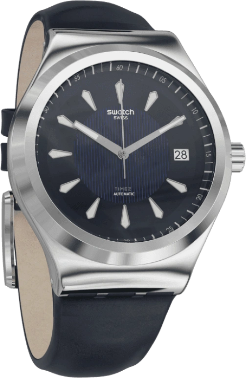 Swatch,IRONY 42mm,42mm,Stainless Steel,Open,YIS420