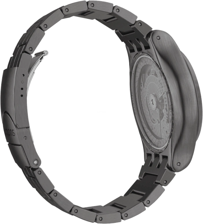 Swatch,IRONY 42mm,42mm,Stainless Steel,Open,YIM400G