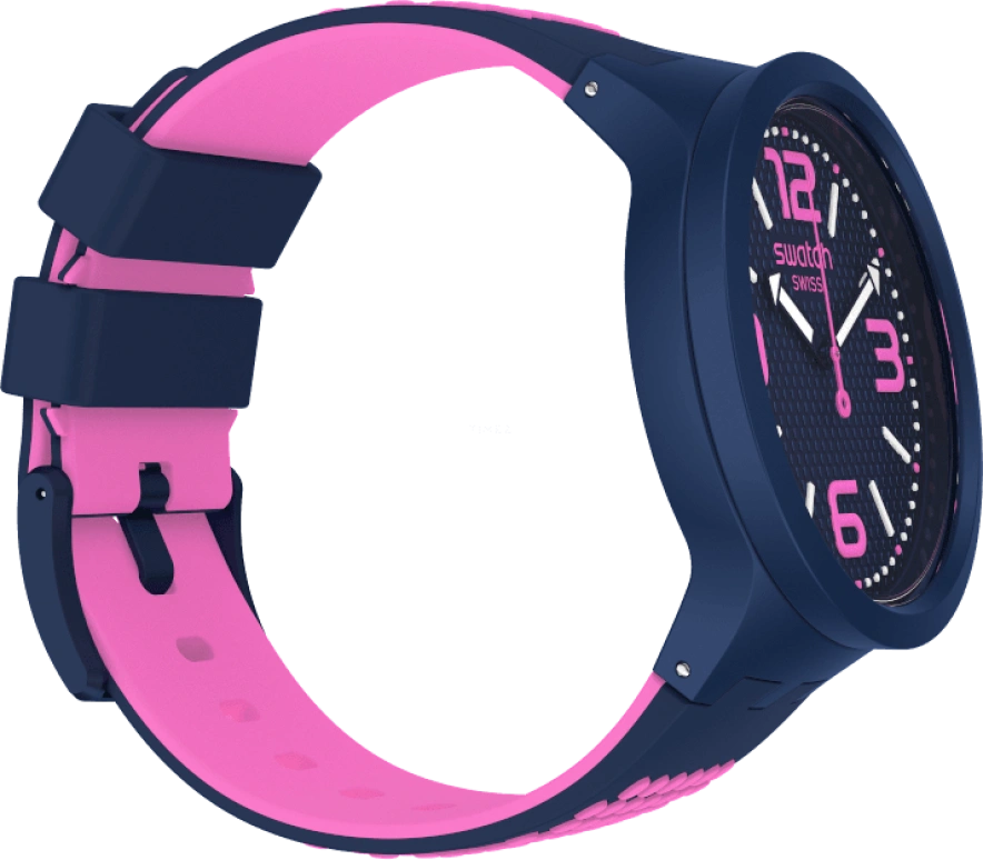 Swatch,THE BOLD 47mm,47mm,Plastic,Black,SO27N103