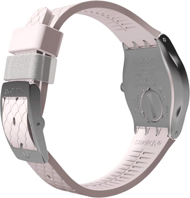 Swatch,WOMEN'S 33mm,33mm,Stainless Steel,Pink Red,Red,Quartz,Sapphire,Round,YLZ101