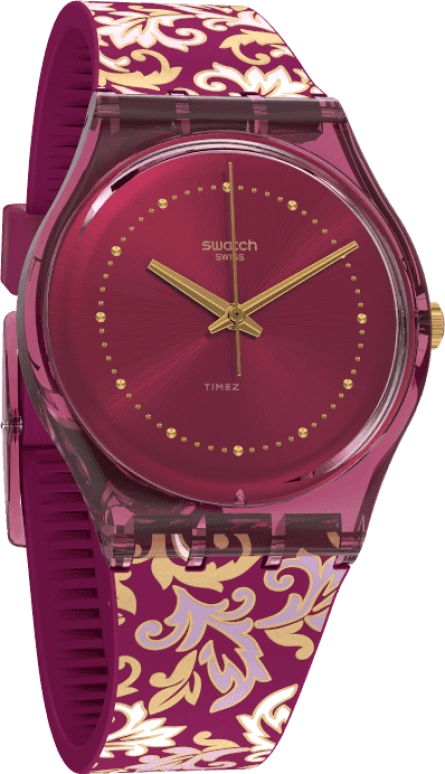 Swatch,Special Edition 34mm,34mm,Purple Red,Red,GR179