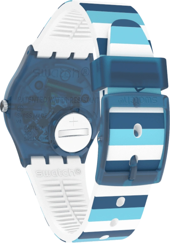Swatch,Originals 34mm,34mm,White,Open,GN728