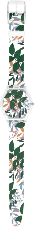 Swatch,SKIN 34mm,34mm,Plastic,Multi-Color,Transparent,SS08K111