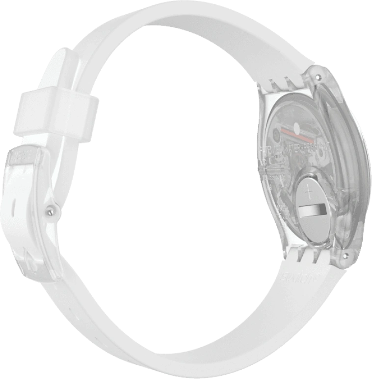 Swatch,Originals 34mm,34mm,Plastic,Blue,Pink,Sapphire,Crystal Glass,GE713
