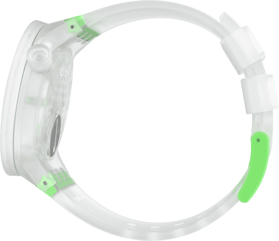 Swatch,THE BOLD 47mm,47mm,Plastic,White,SO27E104
