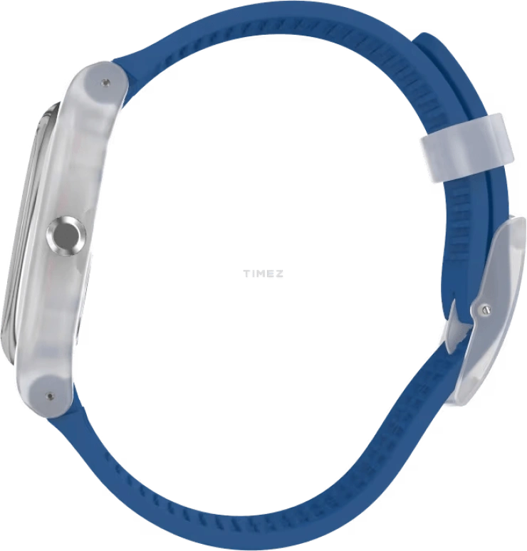 Swatch,Originals 41mm,41mm,Plastic,Blue,Quartz,Tonneau,Transparent,SVIW109,SVIW109-5300