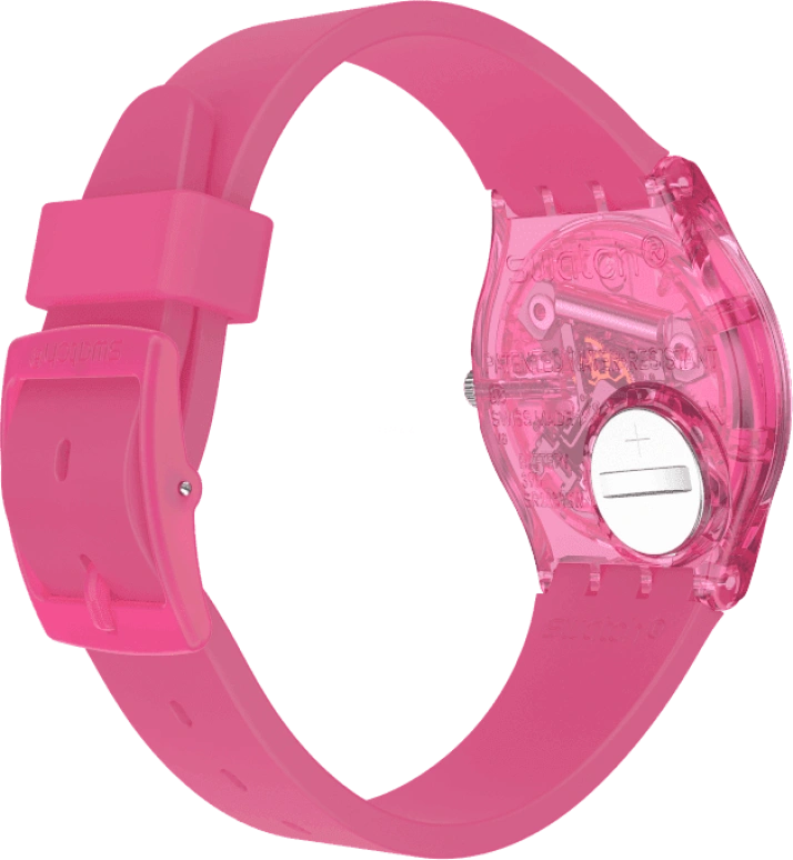 Swatch,Originals 34mm,34mm,Plastic,Pink,GP166