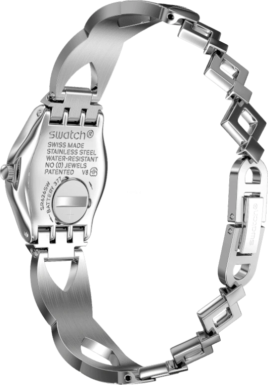 Swatch,IRONY 25mm,25mm,Stainless Steel,Silver White,YSS332G