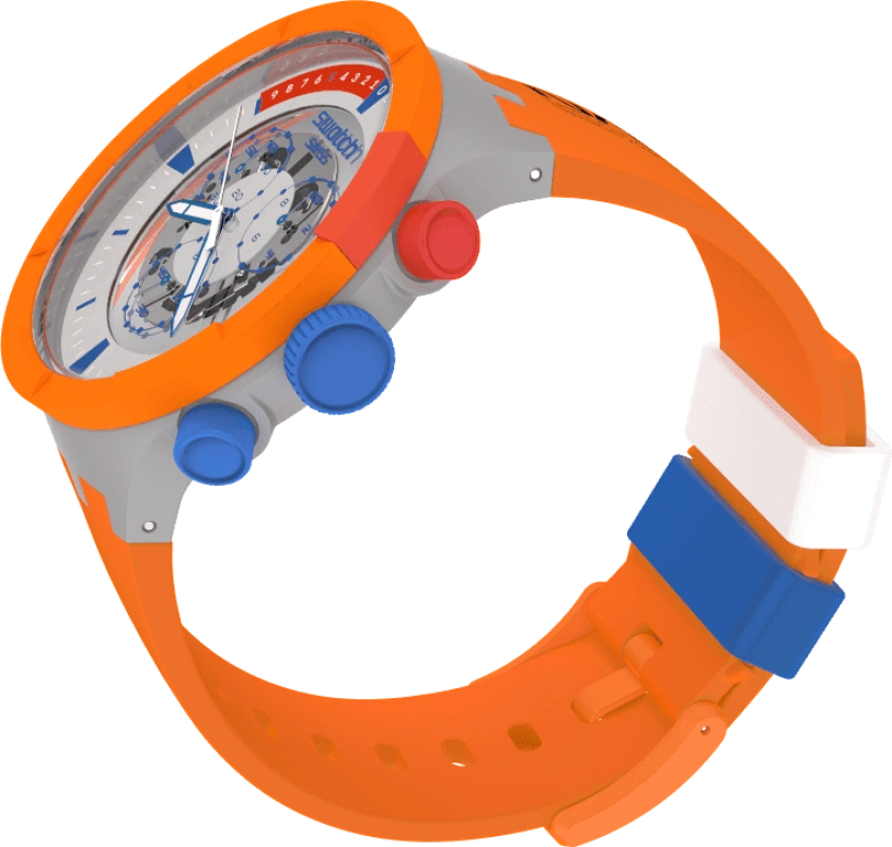 Swatch,THE BOLD 47mm,47mm,Bioceramic,Ceramic,Sapphire,Crystal Glass,SB04Z401