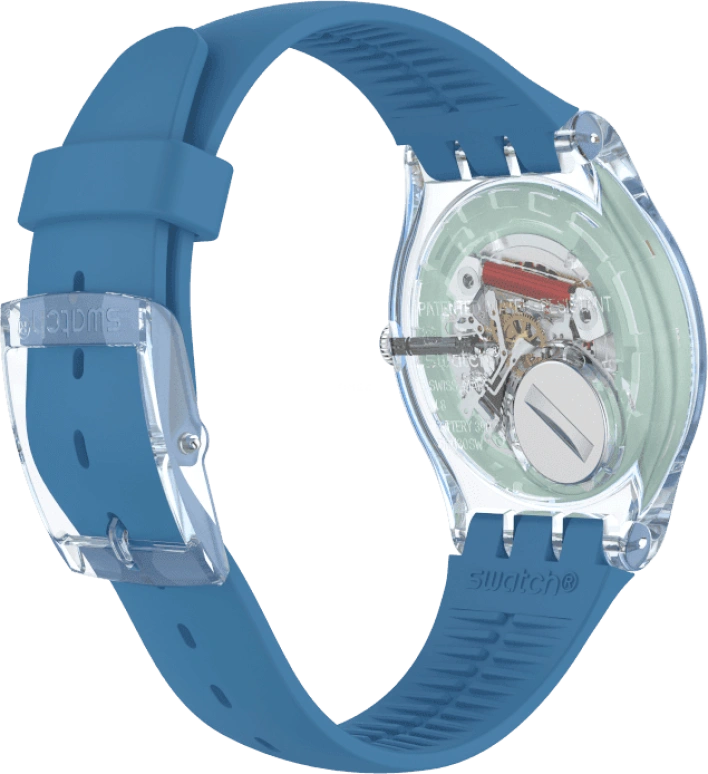 Swatch,Originals 41mm,41mm,Plastic,Blue,SUOK711