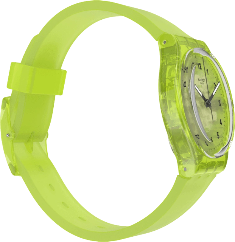 Swatch,Originals 34mm,34mm,Plastic,Green,GG227