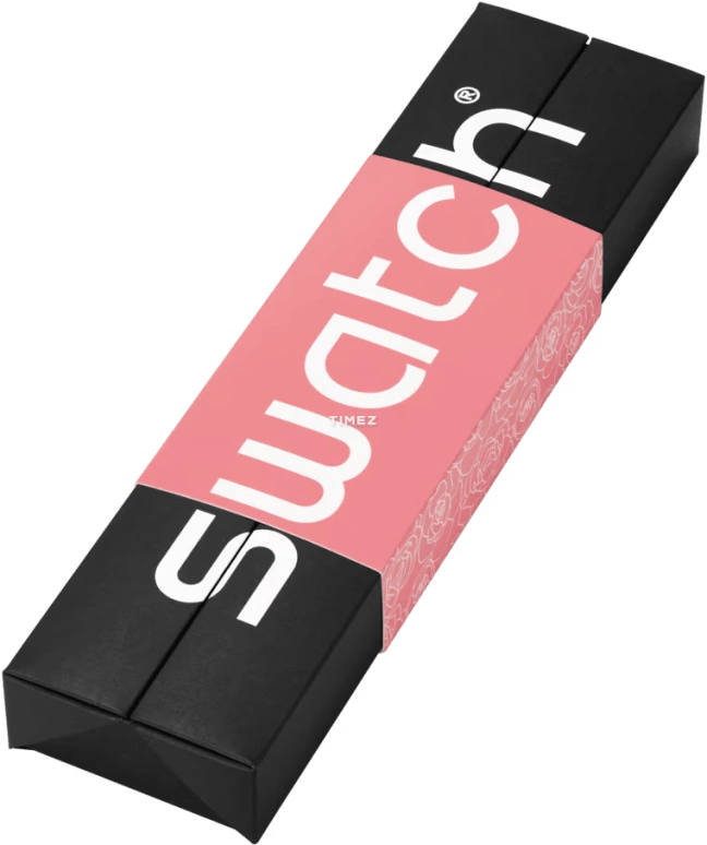 Swatch,IRONY 33mm,33mm,Stainless Steel,Pink Red,Quartz,Sapphire,Crystal Glass,Round,YLS234