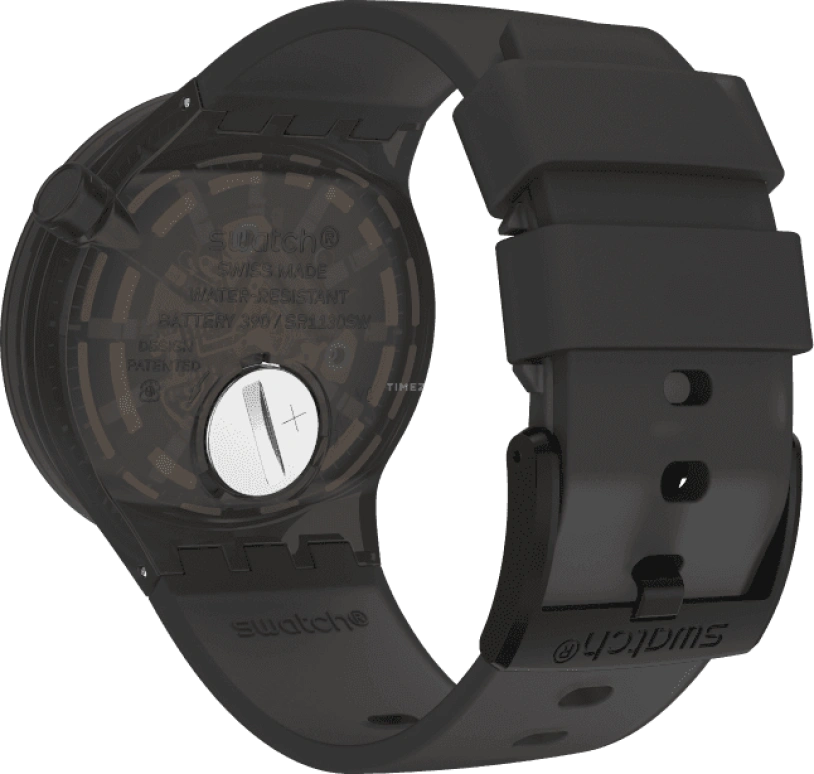 Swatch,THE BOLD 47mm,47mm,Plastic,Yellow,SO27B114