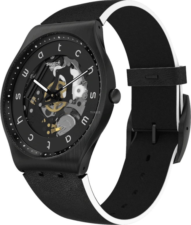 Swatch,SKIN ,Black,SS07B101