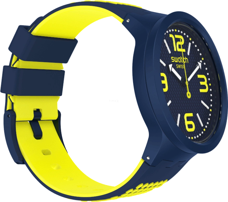 Swatch,THE BOLD 47mm,47mm,Plastic,Black,SO27N102