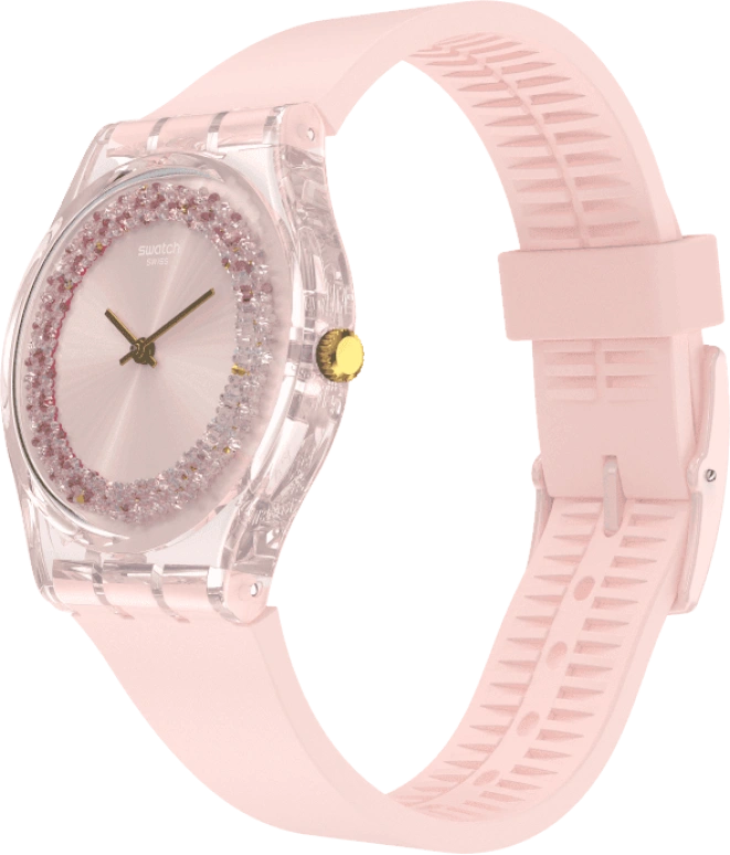 Swatch,Originals 34mm,34mm,Plastic,Pink,GP164