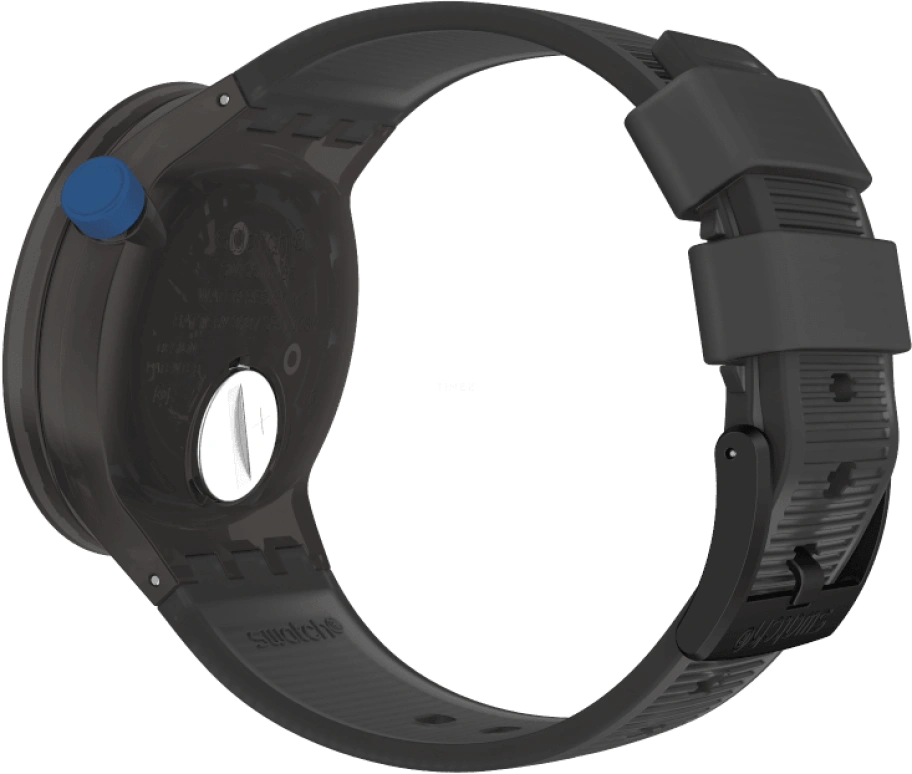 Swatch,Originals 47mm,47mm,Plastic,Sapphire,Crystal Glass,Closed,SO27B121