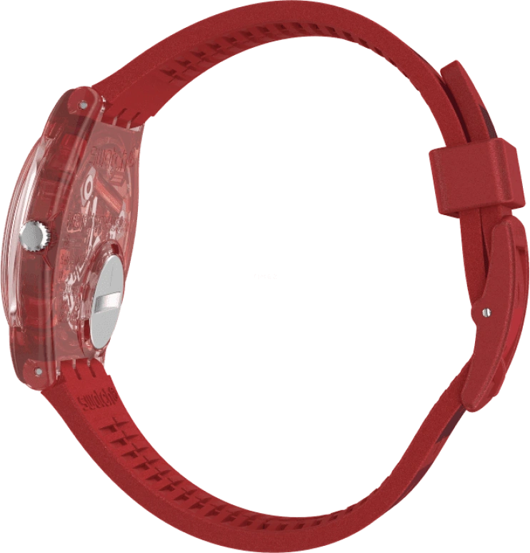 Swatch,Originals 34x39.20mm,34x39.20mm,Plastic,Red,GR406