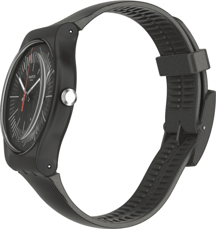 Swatch,Originals 41x47.40mm,41x47.40mm,Plastic,Black,SUOB178