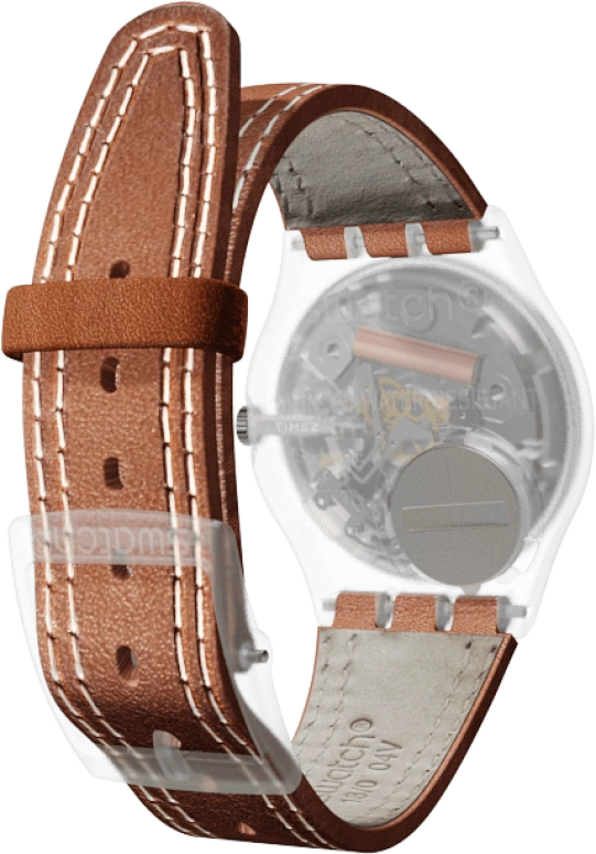Swatch,Originals 34mm,34mm,Plastic,Blue,GE709