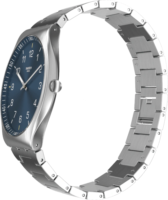 Swatch,SKIN ,Stainless Steel,Blue,SS07S106G