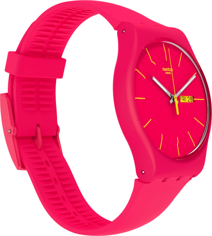 Swatch,CLASSIC ,Plastic,Red,SUOR704