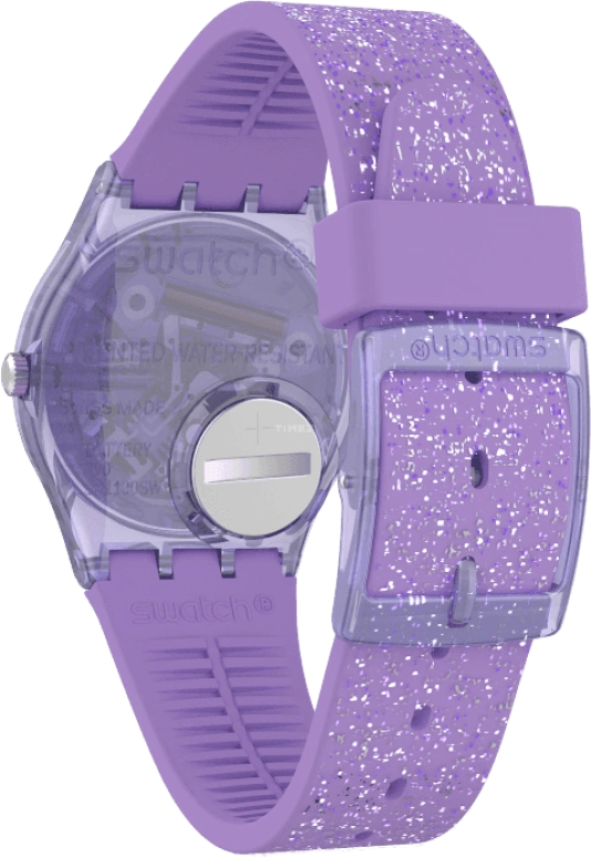 Swatch,Originals 34mm,34mm,Plastic,Silver,Open,GV400