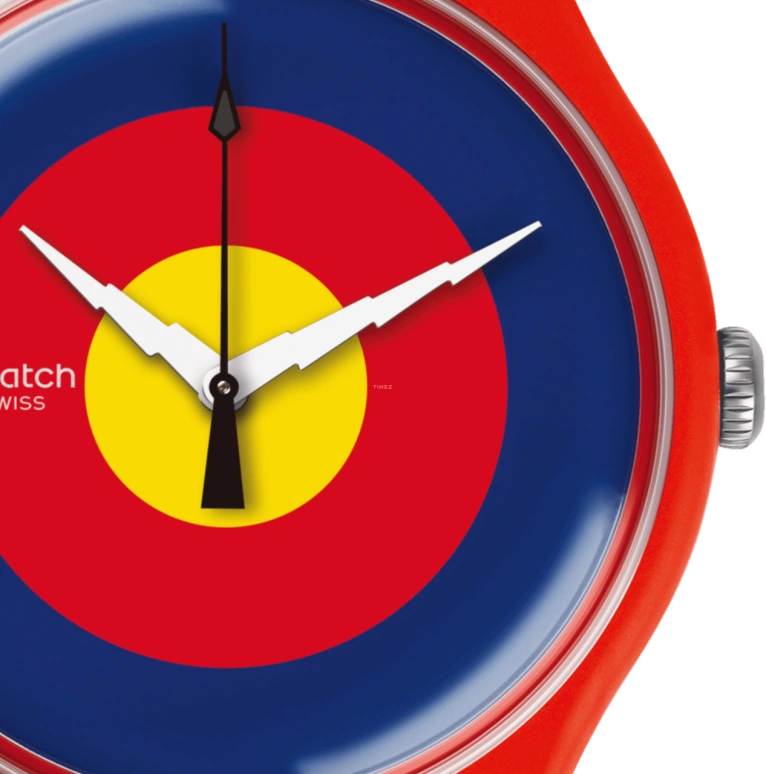 Swatch,Originals 41mm,41mm,Plastic,Blue,Round,SUOZ220