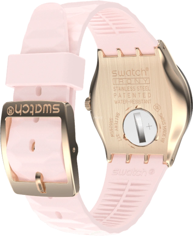 Swatch,IRONY 33mm,33mm,Pink,Closed,YLG147