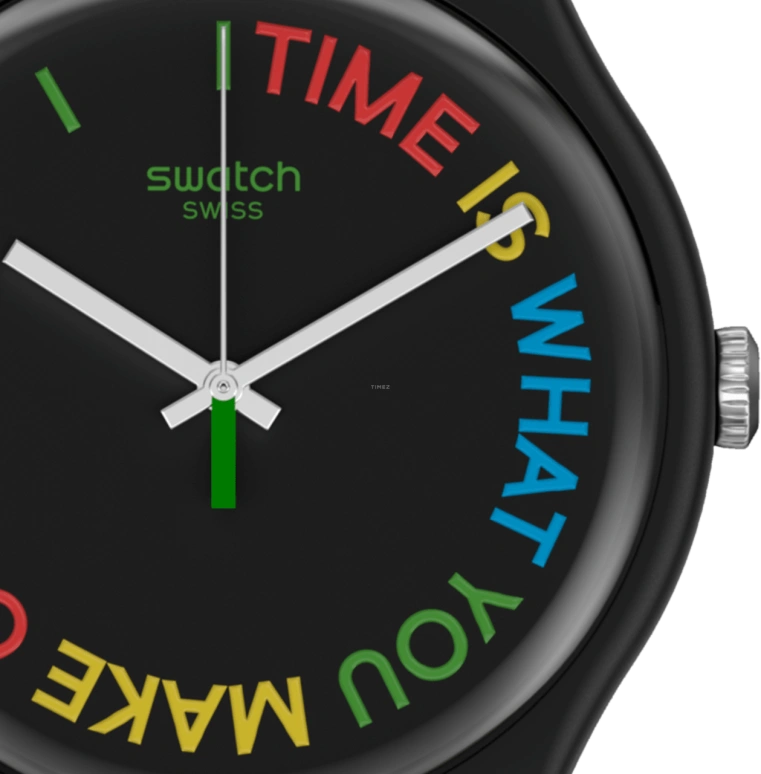 Swatch,Originals 41x47.40mm,41x47.40mm,Black,SO29B103