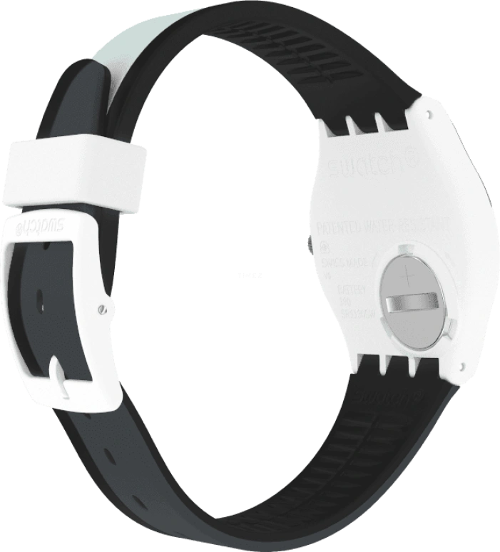 Swatch,Originals 34mm,34mm,Plastic,White,GW711