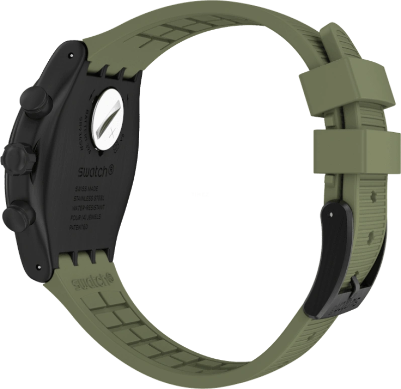 Swatch,IRONY 43x49mm,43x49mm,Green,YVB411