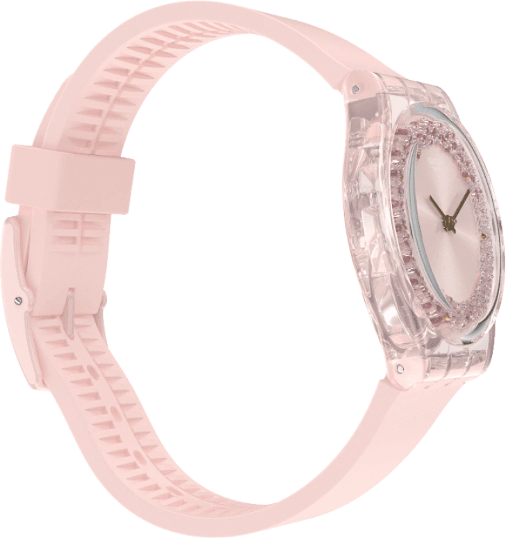 Swatch,Originals 34mm,34mm,Plastic,Pink,GP164