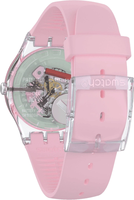 Swatch,Originals 41mm,41mm,Plastic,Pink Red,Red,SUOK710